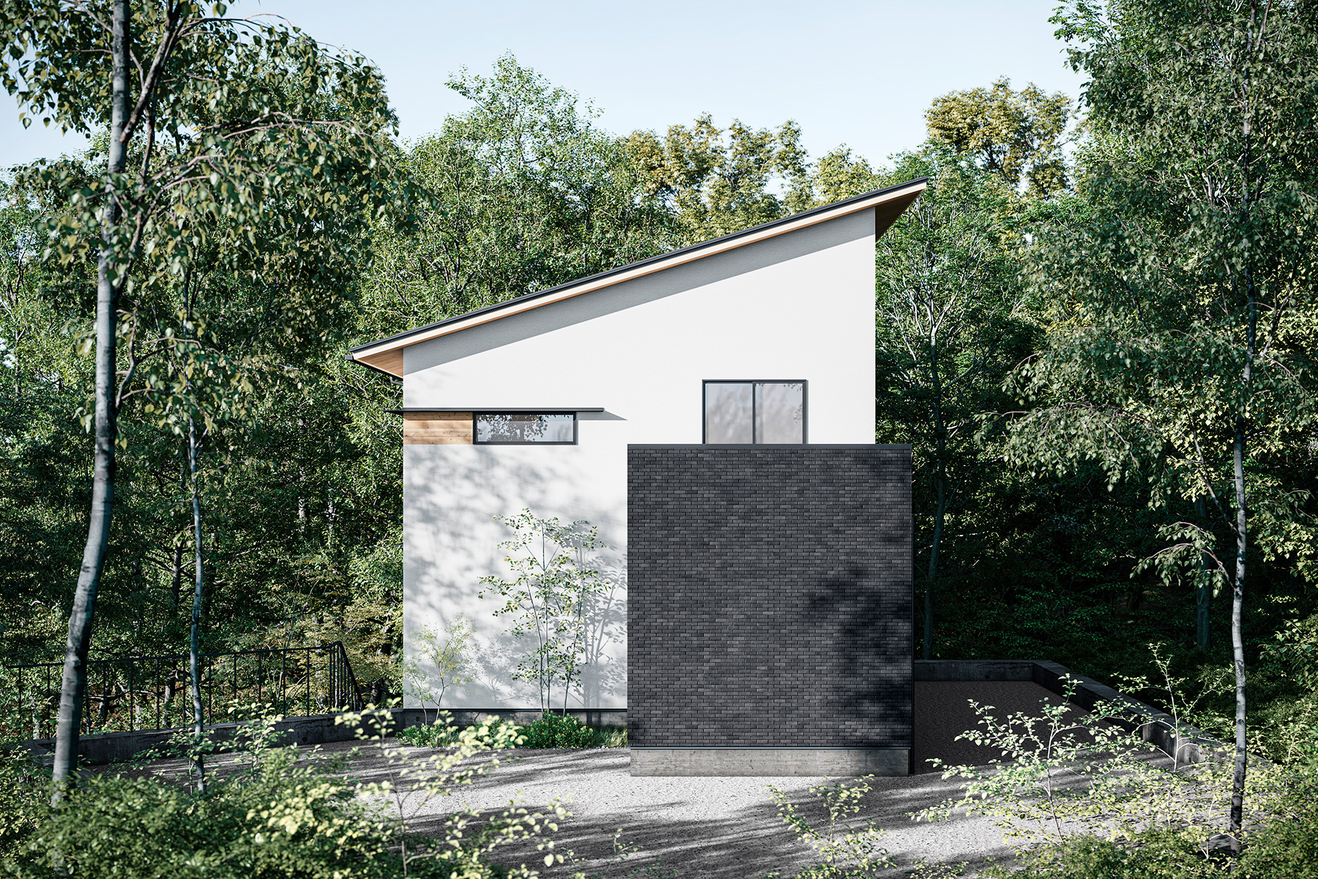 太陽光を活かす家